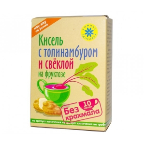 Кисель "С топинамбуром и свеклой" на фруктозе 150г 1/40